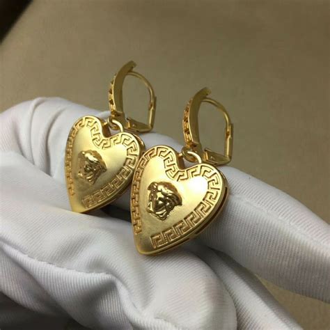 versace vintage earrings